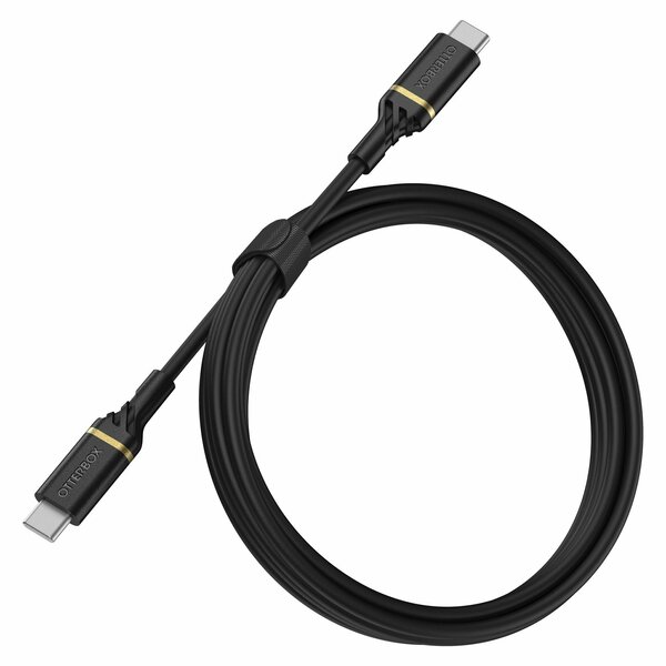 Otterbox Fast Charge Usb C Cable 1m, Black Shimmer 78-80937
